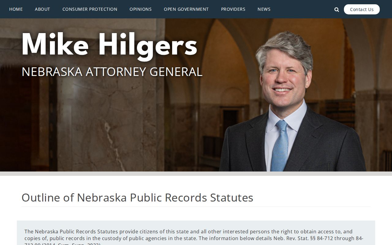 Attorney General guidance for Red Cloud public record access